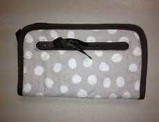 Soft wallet - lotsa dots