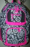 Upper classman backpack - botanical lace