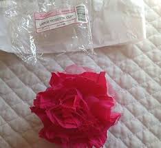 Lg hot pink Rosette