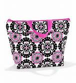 thermal lunch tote - Pink pop medallion