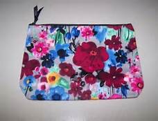 Mini Zipper Pouch - watercolor floral